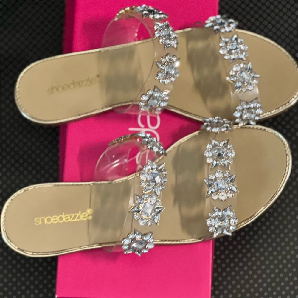 Jeweled sandals